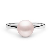 Inel cu perla naturala roz pudra din argint DiAmanti SK21217R-L-G